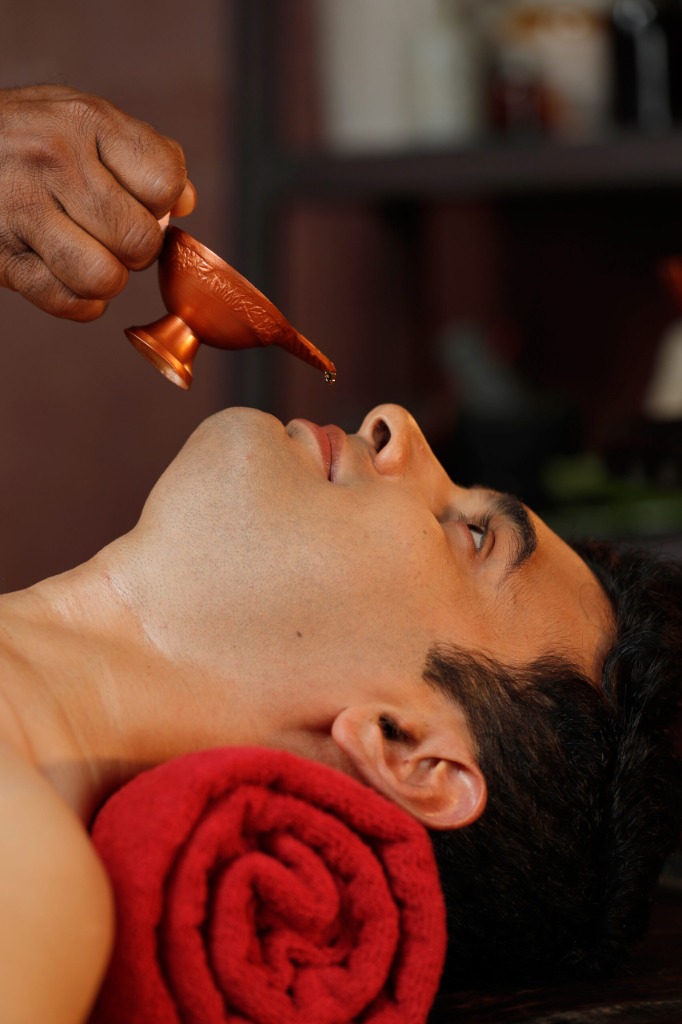 Classical Nasya Karma — Nasal Administration of Medicated Oils
