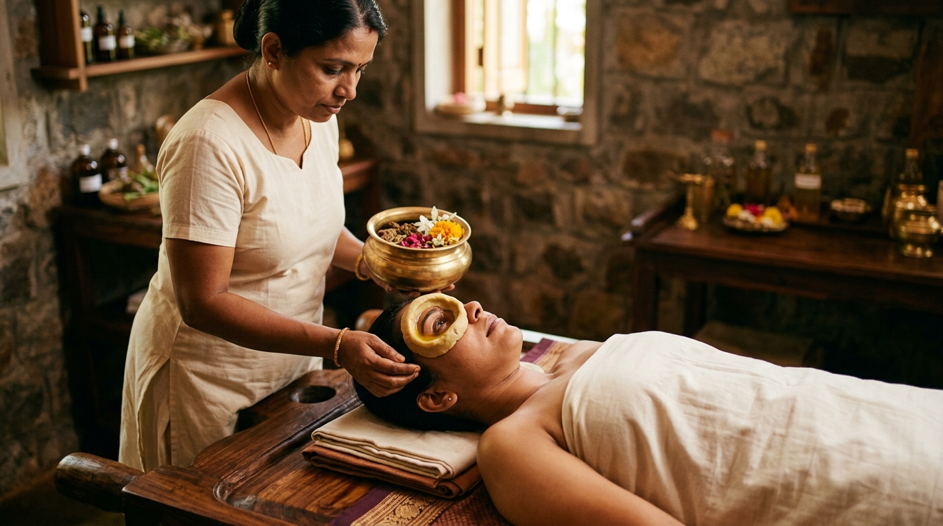 Classical Akshi Tarpana Netra Basti Ocular Nourishment
